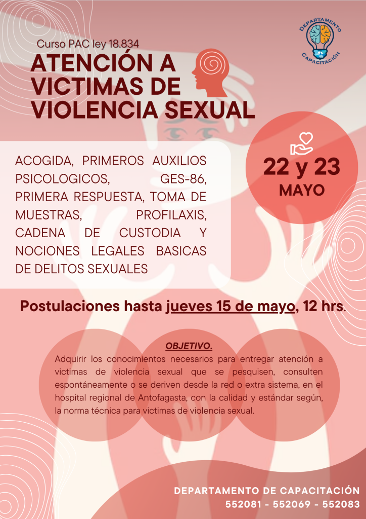 102 - ATENCIÓN A VICTIMAS DE VIOLENCIA SEXUAL