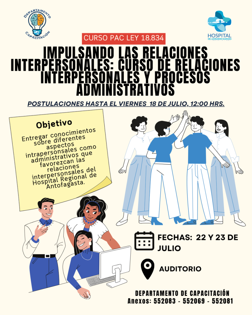 PAC-120 IMPULSANDO LAS RELACIONES INTERPERSONALES CURSO DE RELACIONES INTERPERSONALES Y PROCESOS ADMINISTRATIVOS