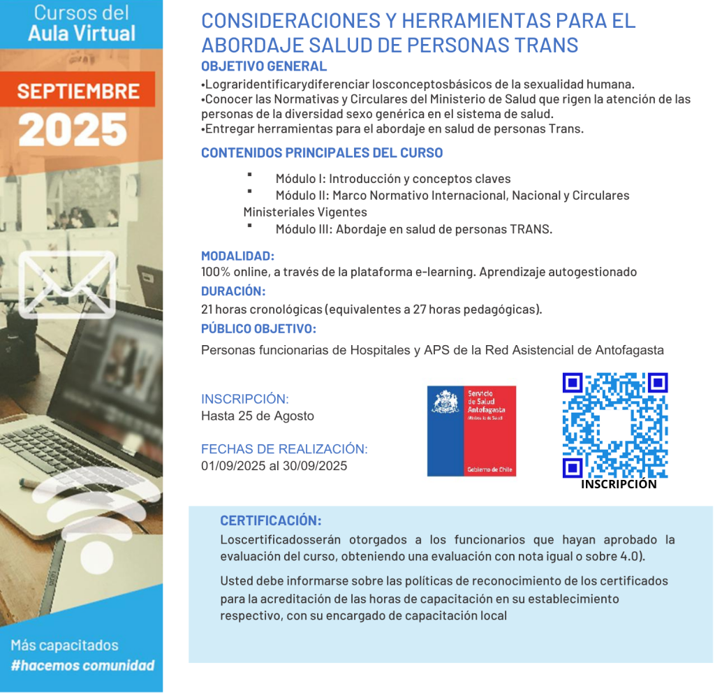 CONSIDERACIONES Y HERRAMIENTAS PERSONAS TRANS